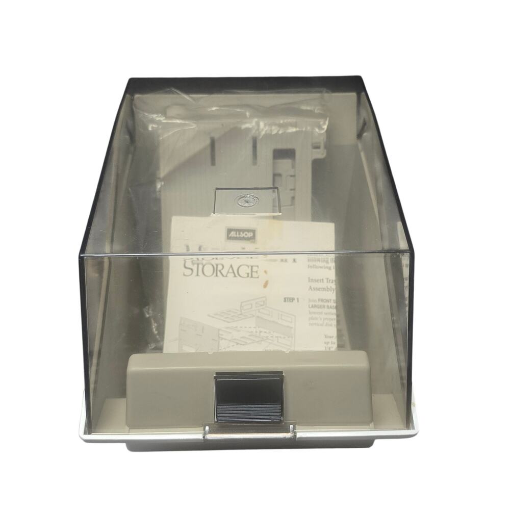 Allsop Media Storage Holder 5.25 Floppy Disk Media Mate CD Case Organizer